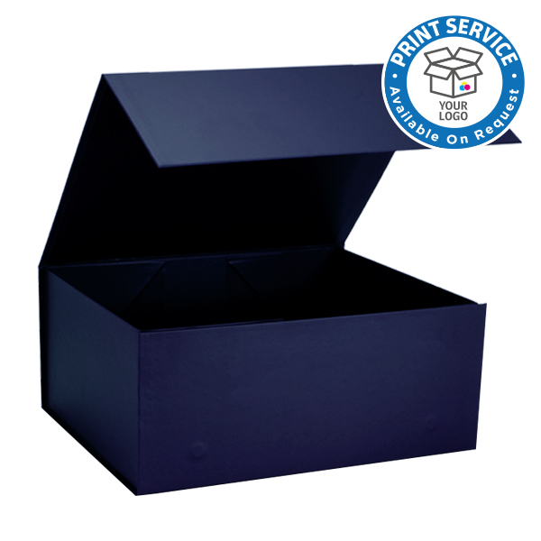 Navy Boxes available from MIDPAC Packaging. Perfect Gift Boxes